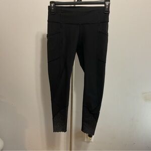 Lululemon Black Leggings Size 4